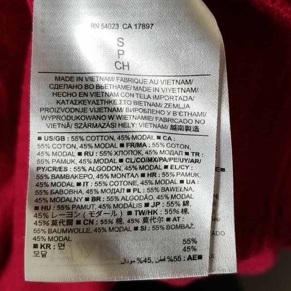 Women's Small Banana Republic Oversized red blouse - Picture 7 of 9